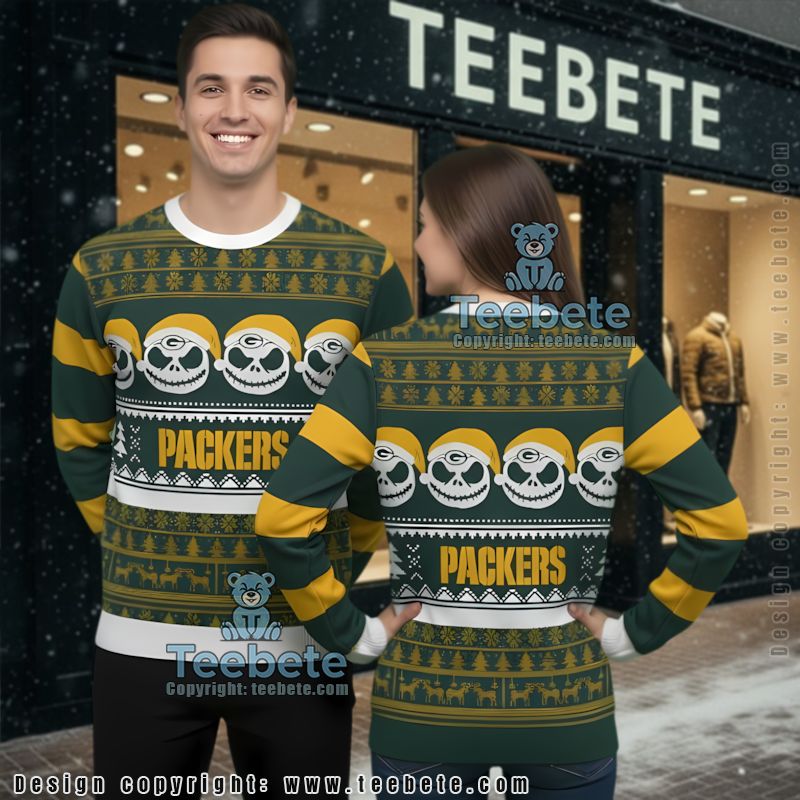 Green Bay Packers Grinch Xmas Plus Size Ugly Christmas Sweater Yellow