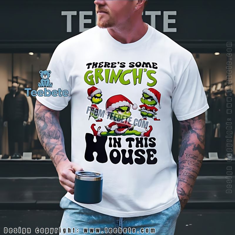 Grinch Splits Pose Christmas Shirt Sassy Holiday Family Apparel