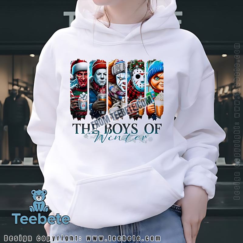 Horror Movie The Boys Of Winter Christmas Hoodie Scary Xmas Gifts Horror Movie The Boys Of Winter Christmas Hoodie Scary Xmas Gifts