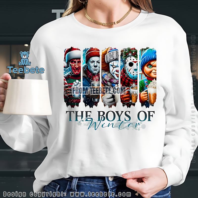 Horror Movie The Boys Of Winter Christmas Long Sleeve Scary Xmas Gifts Horror Movie The Boys Of Winter Christmas Long Sleeve Scary Xmas Gifts