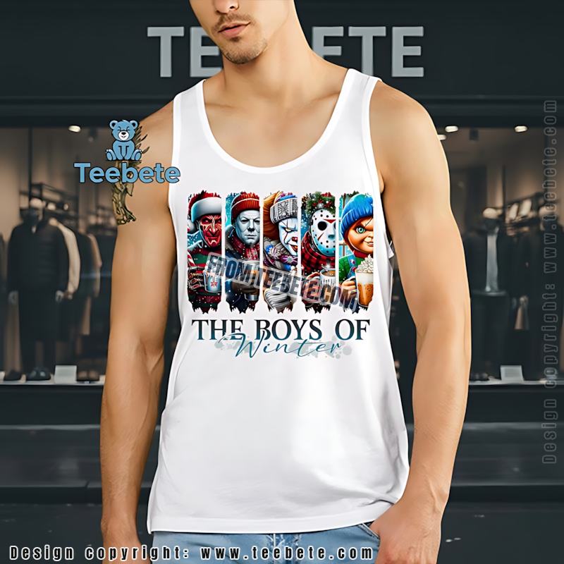 Horror Movie The Boys Of Winter Christmas Tanktop Scary Xmas Gifts Horror Movie The Boys Of Winter Christmas Tanktop Scary Xmas Gifts