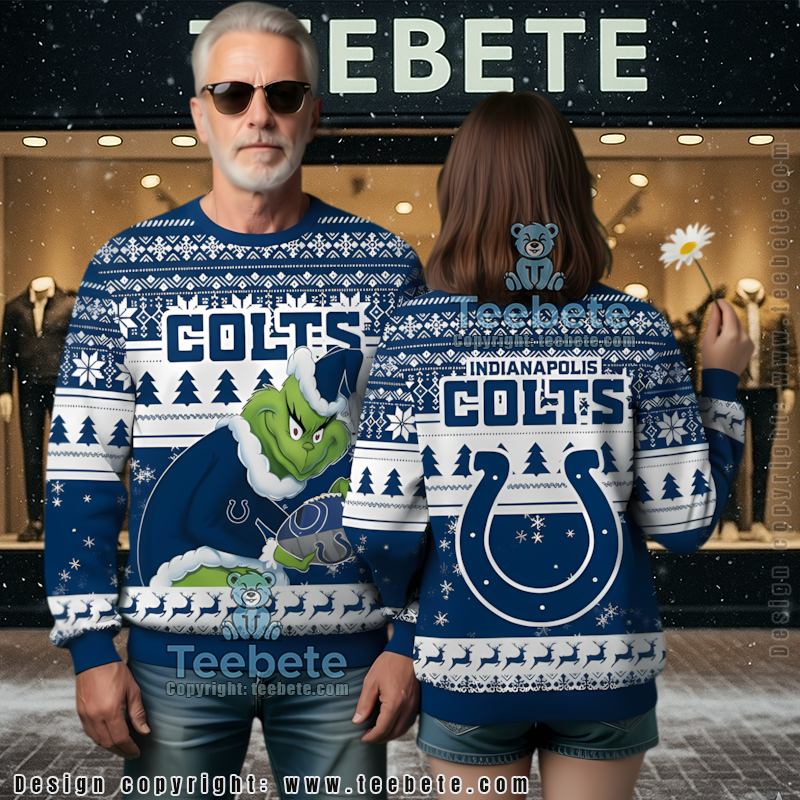 Jacksonville Jaguars Baby Grinch Christmas Wreath Mens Ugly Sweaters Blue Jacksonville Jaguars Baby Grinch Christmas Wreath Mens Ugly Sweaters Blue