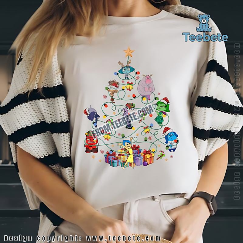 Inside Out Christmas Tree Shirt Disney Pixar Inside Out Holiday Characters
