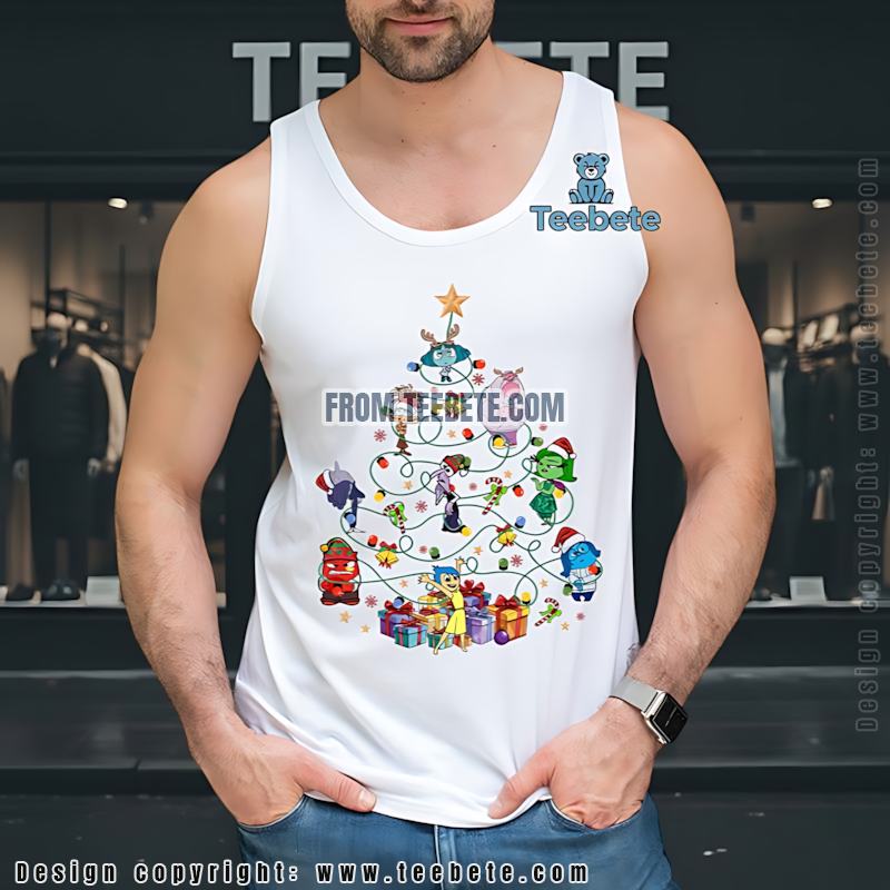 Inside Out Christmas Tree Tanktop Disney Pixar Inside Out Holiday Characters Inside Out Christmas Tree Tanktop Disney Pixar Inside Out Holiday Characters