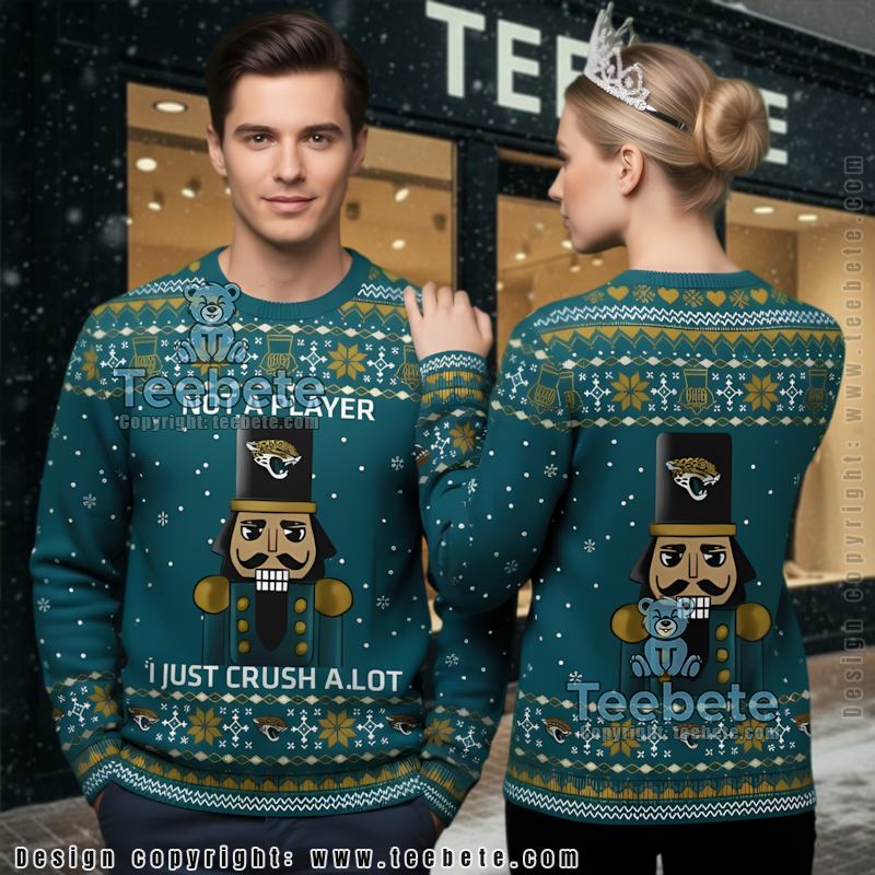 Jacksonville Jaguars Christmas Nutcracker Ugly Xmas Sweater Party Green