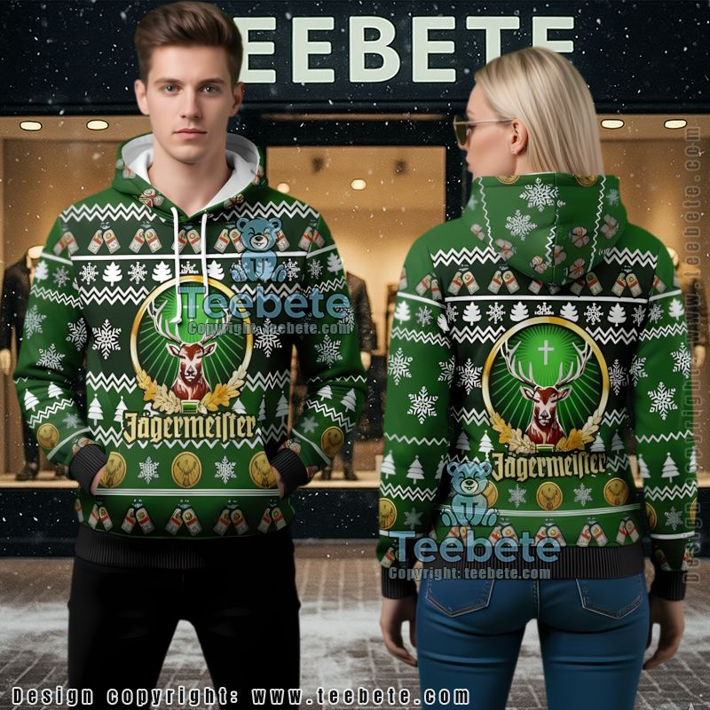 Georgia Bulldogs Ugly Christmas 3D Hoodie Funny Dog Beer