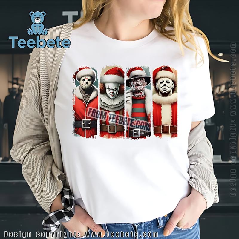 Jason Ghostface Michael Merry Creepmas Shirt Jason Ghostface Michael Merry Creepmas Shirt