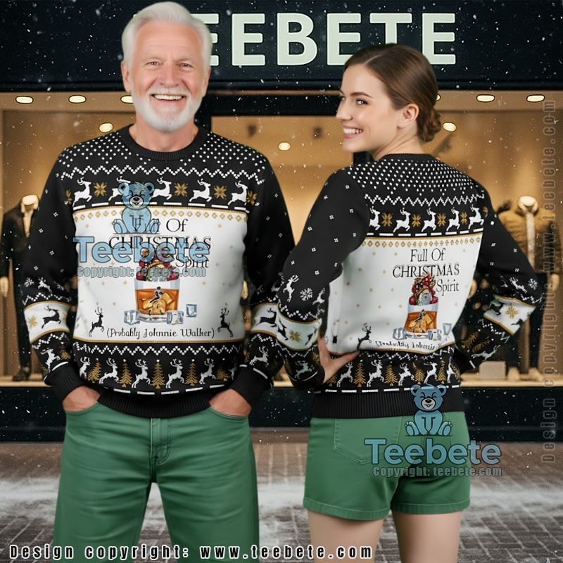 Ketel One Vodka Ugly Christmas Sweater Holiday Party Gift
