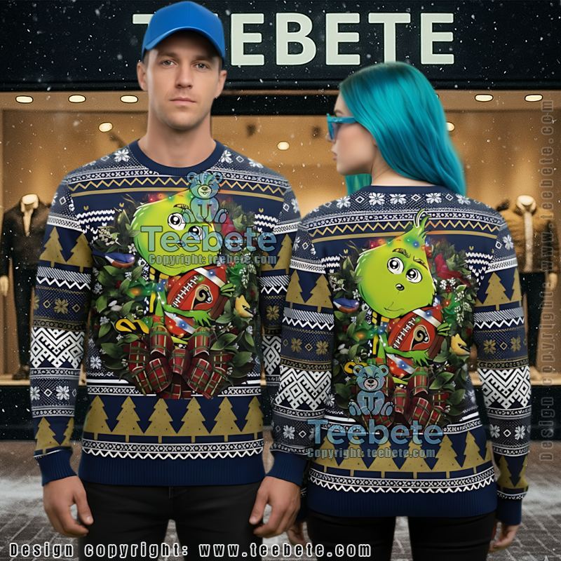 Los Angeles Rams Grinch Scooby Doo Ugly Christmas Sweaters Best Red Green