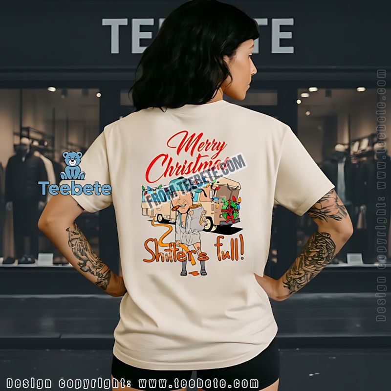 Merry Christmas Shitters Full Funny Movie Shirt