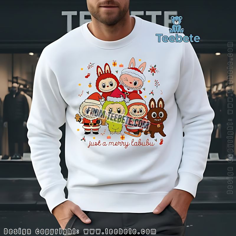 Labubu Christmas Shirt Pop Mart Monster Labubu Christmas Shirt Pop Mart Monster