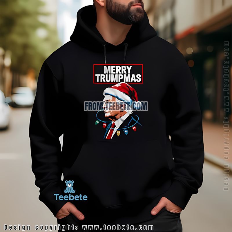 Merry Trumpmas Christmas Light Hoodie Men Women Merry Trumpmas Christmas Light Hoodie Men Women