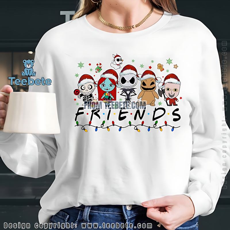 Nightmare Before Christmas Friends Long Sleeve Jack Skellington Nightmare Before Christmas Friends Long Sleeve Jack Skellington