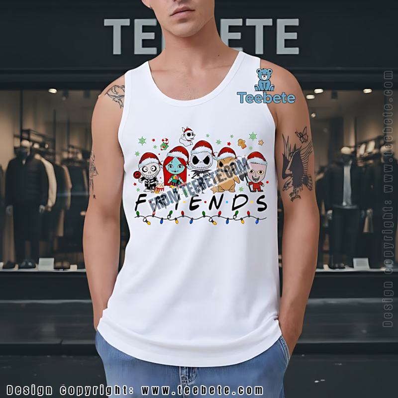 Nightmare Before Christmas Friends Tanktop Jack Skellington Nightmare Before Christmas Friends Tanktop Jack Skellington
