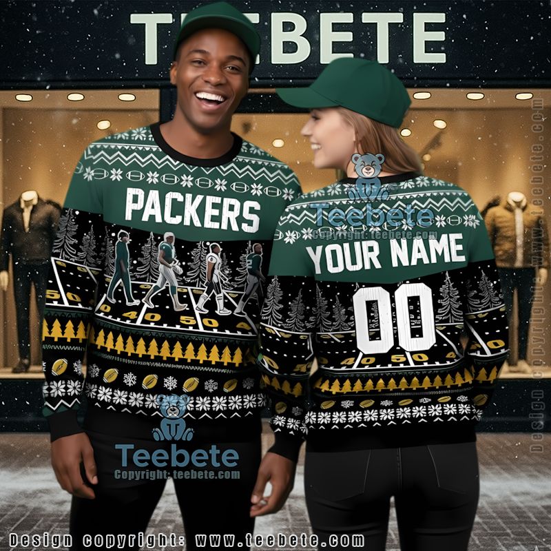 Personalized Green Bay Packers Best Players Cheap Ugly Christmas Sweater