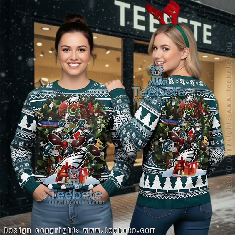 San Francisco 49Ers Winnie The Pooh Cute Ugly Christmas Sweater Yellow Red