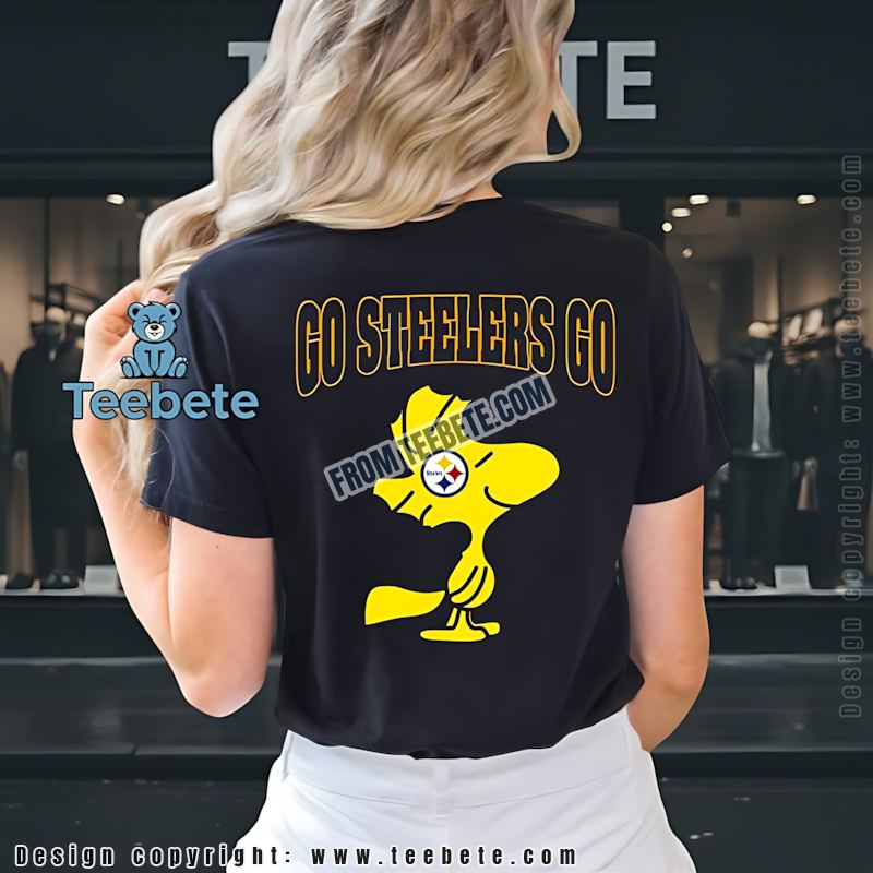 Pittsburgh Peanuts Snoopy Go Steelers Go Shirt