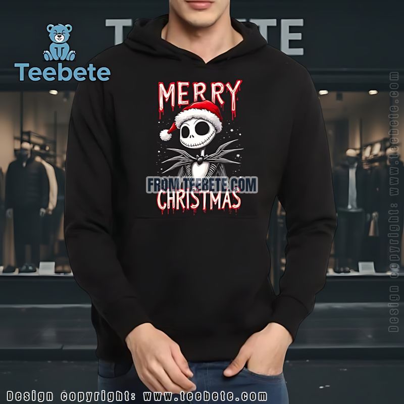 Spooky Jack Skellington Christmas Hoodie Nightmare Before Christmas Spooky Jack Skellington Christmas Hoodie Nightmare Before Christmas