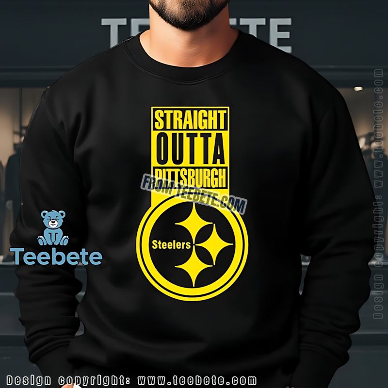 Straight Outta Pittsburgh SLong Sleevelers Logo Performance Shirt Straight Outta Pittsburgh SLong Sleevelers Logo Performance Shirt