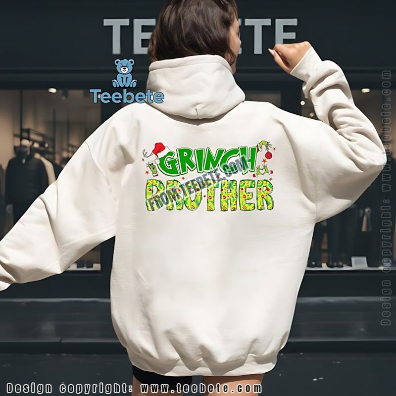 The Grinch Brother Christmas Hoodie Men Women The Grinch Brother Christmas Hoodie Men Women