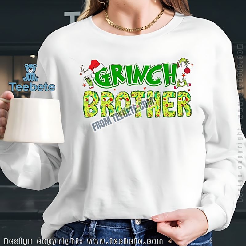 The Grinch Brother Christmas Long Sleeve Men Women The Grinch Brother Christmas Long Sleeve Men Women