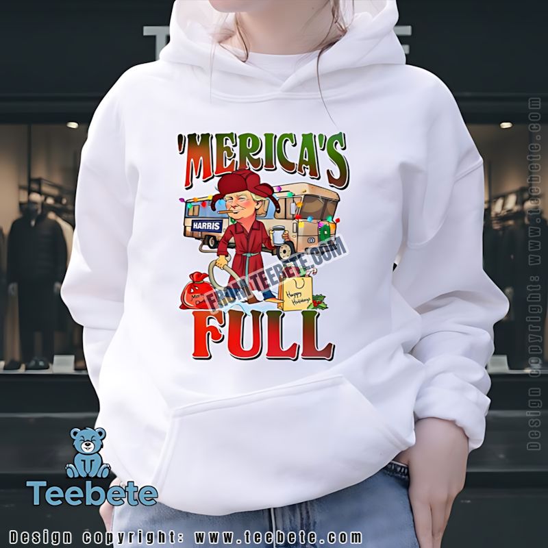 Trumps Mericas Full Christmas Vacation Hoodie Funny Political Humor Trumps Mericas Full Christmas Vacation Hoodie Funny Political Humor