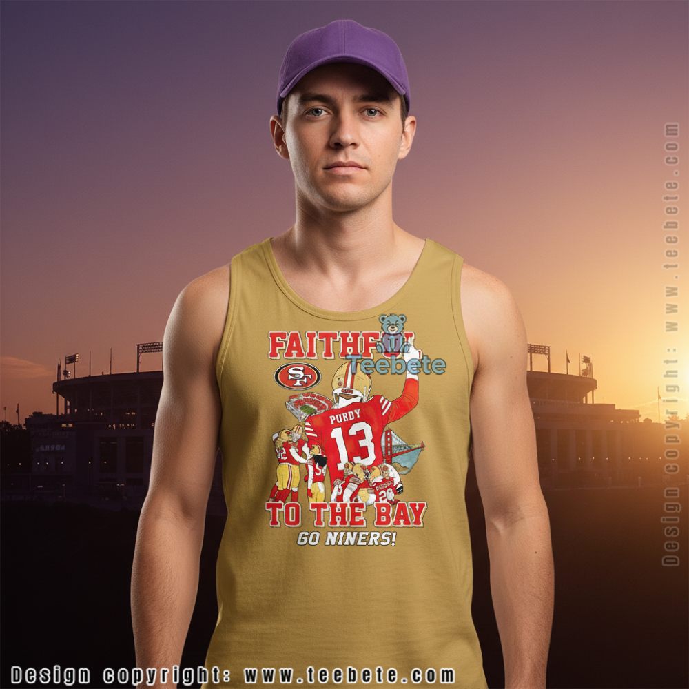 49Ers Purdy 13 Faithful To The Bay Tanktop 49Ers Purdy 13 Faithful To The Bay Tanktop