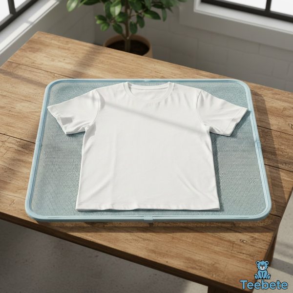 Air Drying Cotton Shirts Flat Drying Method