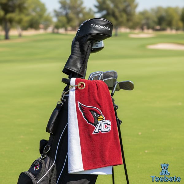 Arizona Cardinals Clip On Golf Towel Arizona Cardinals Clip On Golf Towel