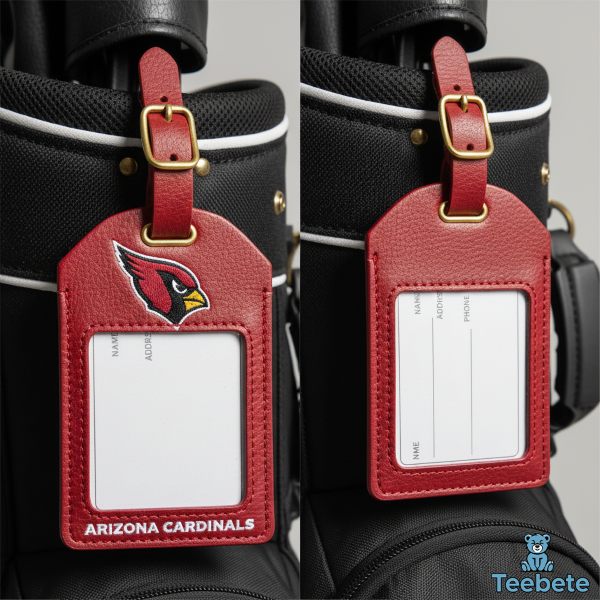 Arizona Cardinals Personalized Golf Bag Tag Arizona Cardinals Personalized Golf Bag Tag