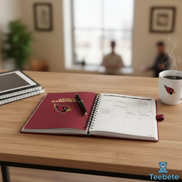 Arizona Cardinals Weekly Planner Organization Tool