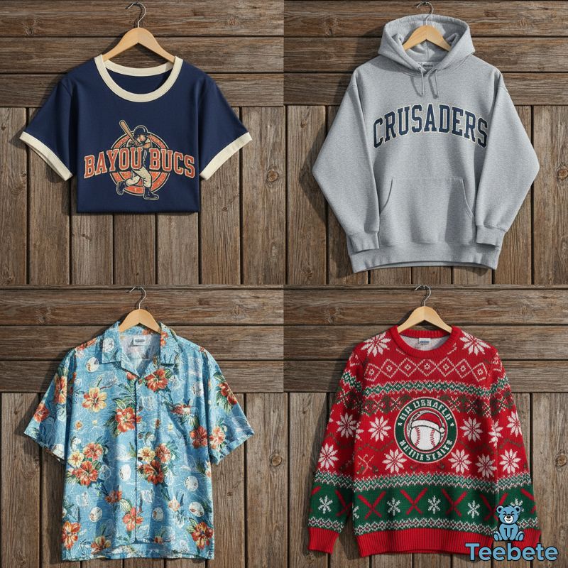 Baseball apparel types vintage tees, hoodies, Hawaiian shirts, ugly sweaters Baseball apparel types vintage tees, hoodies, Hawaiian shirts, ugly sweaters