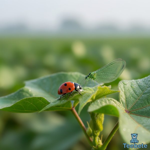 Beneficial Insects Organic Cotton Plants Beneficial Insects Organic Cotton Plants