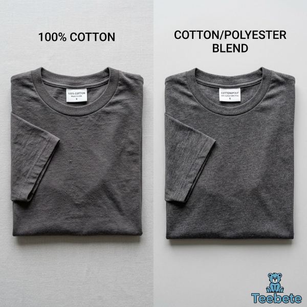What Is 100% Cotton Fabric? Properties, Benefits and Care Guide 19 Cotton And Cotton Polyester Fabric Comparison Real Photo