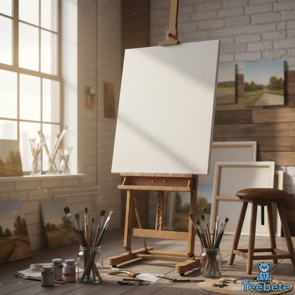 Cotton Canvas Art Painting Surface Stretched Frame Studio Cotton Canvas Art Painting Surface Stretched Frame Studio
