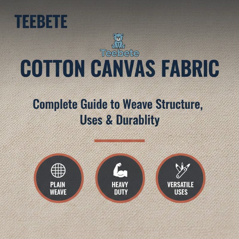 Cotton Canvas Fabric Weave Structure, Uses & Durability 5 Cotton Canvas Fabric Weave Structure, Uses & Durability