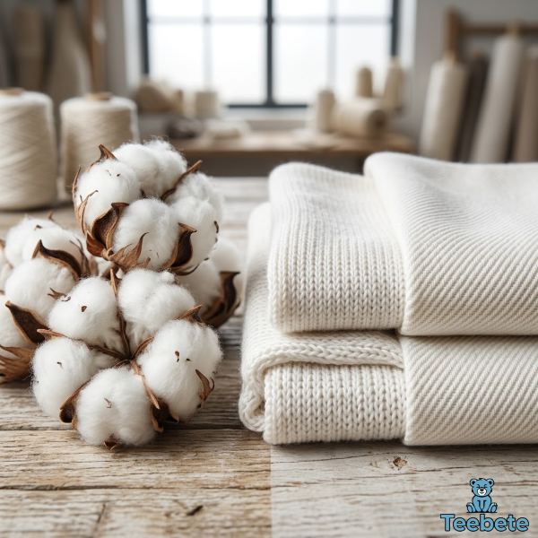What Is 100% Cotton Fabric? Properties, Benefits and Care Guide 14 Cotton Fiber Compared With Cotton Jersey Fabric Real Photo