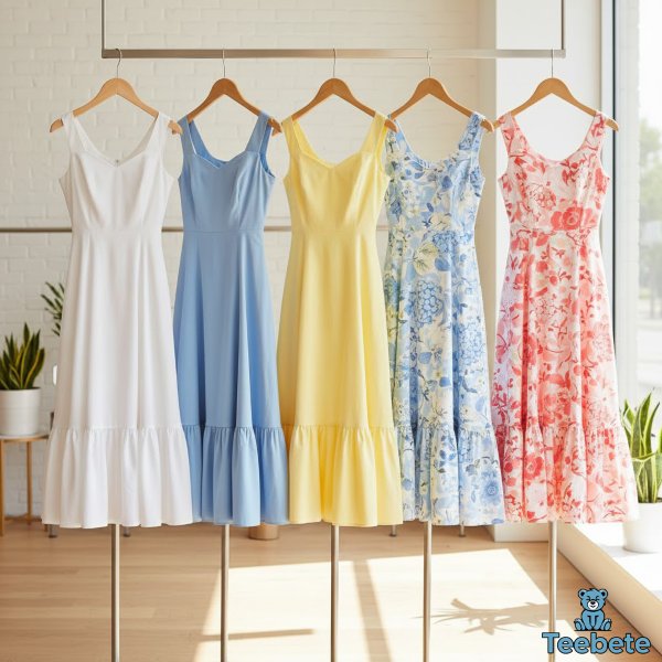 Cotton Poplin Summer Dresses Fashion Cotton Poplin Summer Dresses Fashion