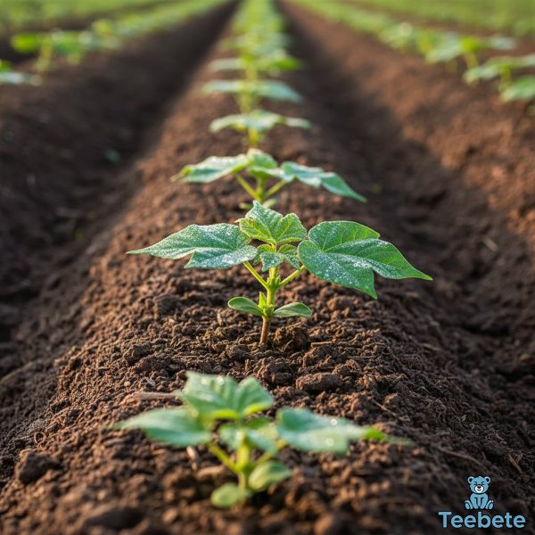 Cotton Seedling Early Growth Stage Cotton Seedling Early Growth Stage
