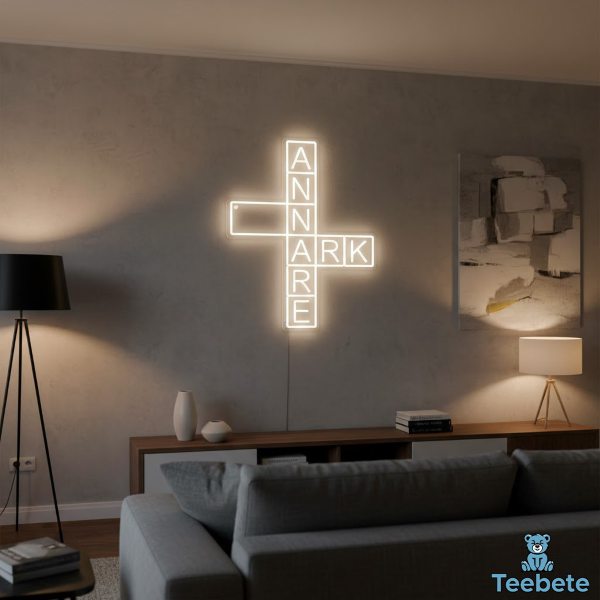 Custom Family Name LED Sign Home Decor