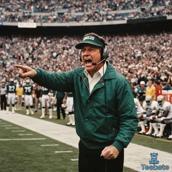 Dick Vermeil Coaching Philadelphia Eagles 1976
