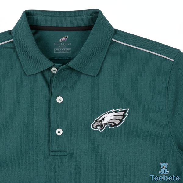 Eagles Branded Golf Polo Shirt