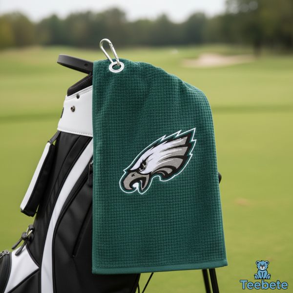 Eagles Embroidered Golf Towel