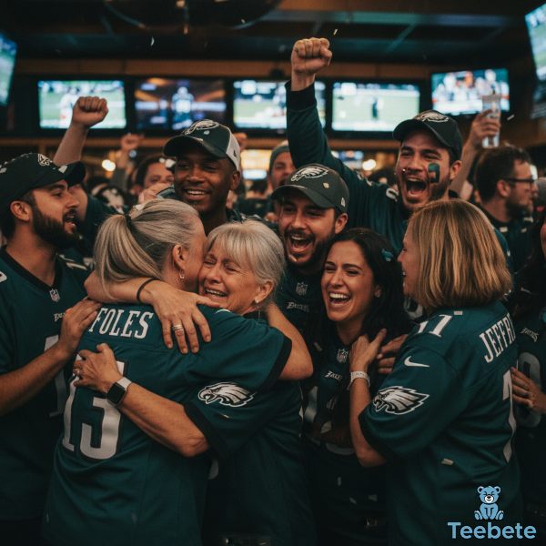 Eagles Fans Celebrating Super Bowl LII Victory Together Eagles Fans Celebrating Super Bowl LII Victory Together