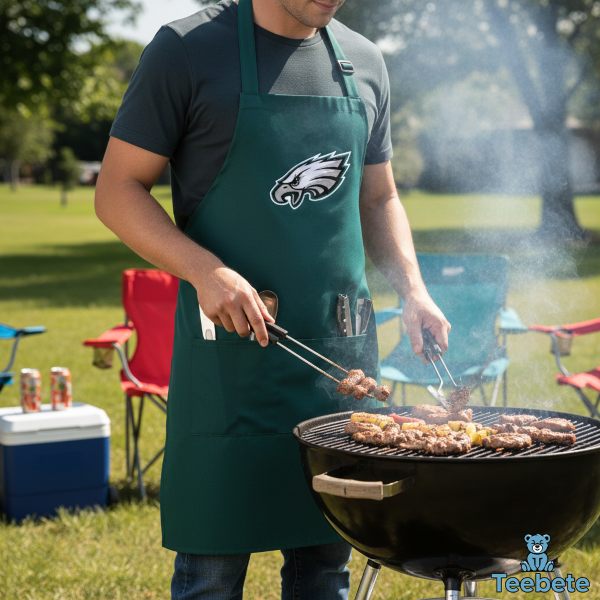Eagles Game Day Apron Grilling Essential