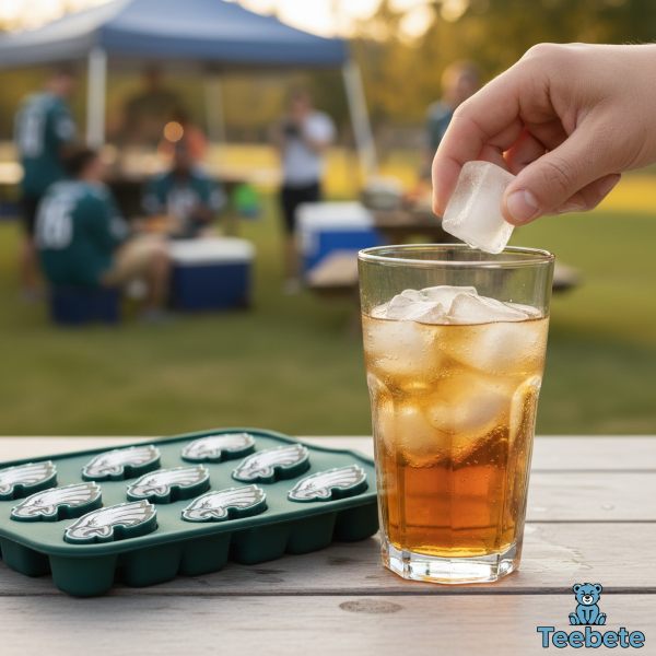 Eagles Ice Cube Tray Team Shaped Logo Eagles Ice Cube Tray Team Shaped Logo
