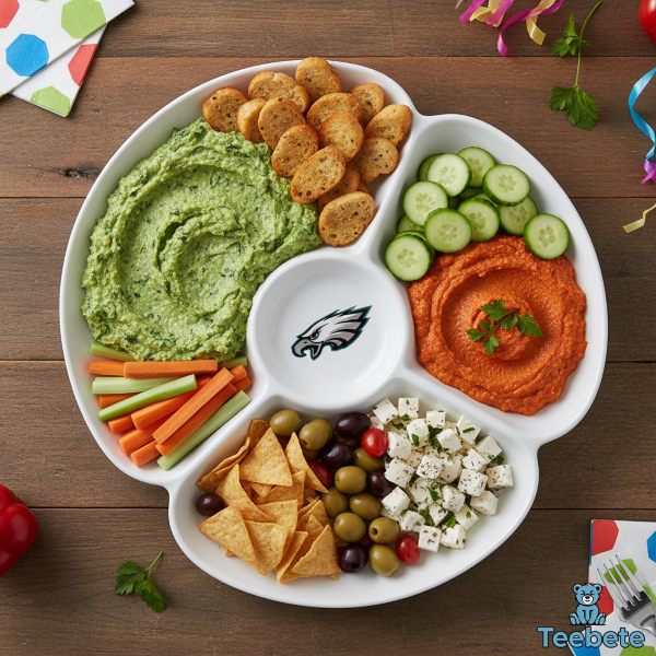 Eagles Multi Section Serving Platter Divided Eagles Multi Section Serving Platter Divided