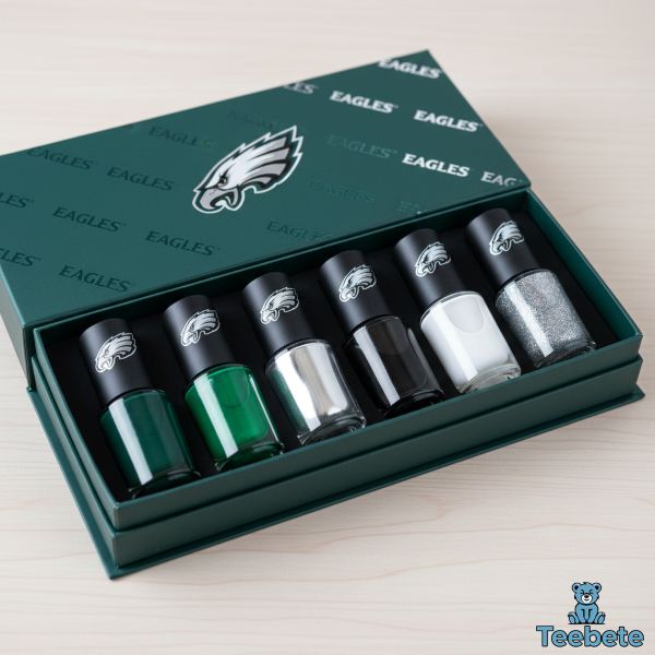 Eagles Team Colors Nail Polish Collection
