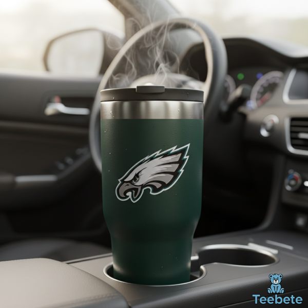 Eagles Travel Coffee Tumbler For Morning Commute