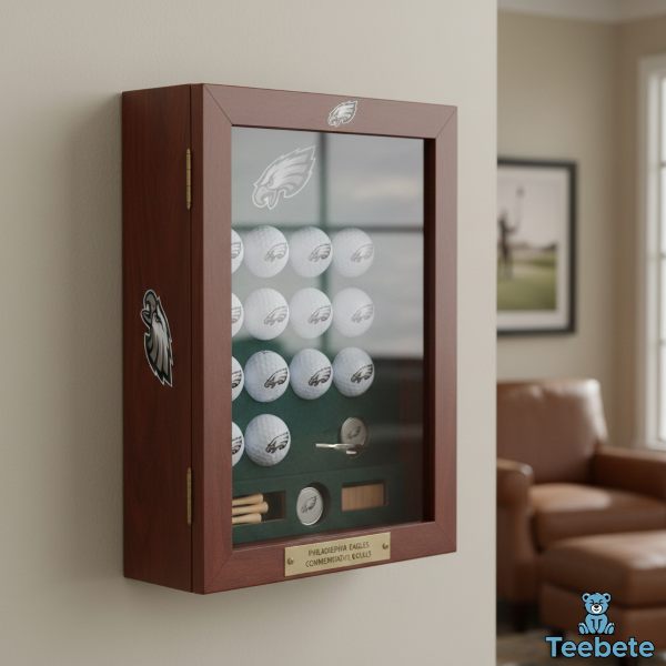 Eagles Wooden Golf Display Case